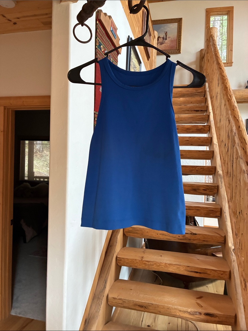 lululemon athletica Blue Women's Tank Top